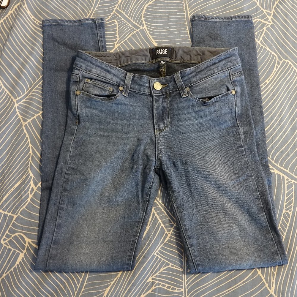 Paige Skyline Skinny Jeans Kenley Wash Size 26